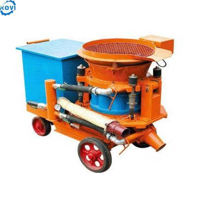 China Construction PZ series air compressor dry aliva spray gunite concrete shotcrete machine for tunnel price for sale