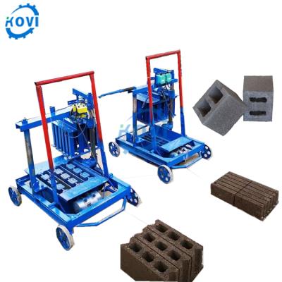 China Automatic Buliding Construction Cement Block Machines QT2-45 Hydraulic Pressure Hollow Brick Block Making Machine For Sale for sale