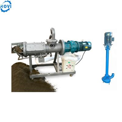 China Automatic Animal Waste Pig Cow Chicken Animal Fertilizer Dewatering Poultry Separator Machine For Sale for sale