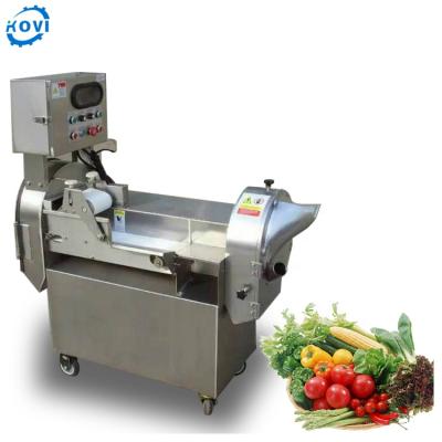 China Automatic Multifunctional Vegetable Snacks Factory Frequency Conversion Onion Potato Slicer Cutting Machine Price for sale