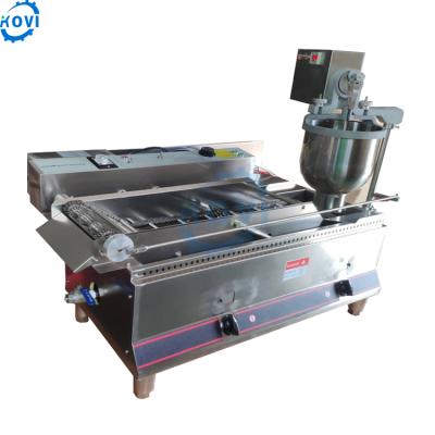 China Gas Donut Making Maker Machine Commercial Gas Heating Donuts Forming Automatic Donut Production Machine for sale