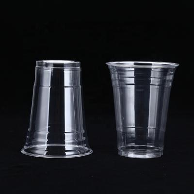 China Eco-Friendly Disposable Cups Clear PLA Cups for Takeout in Restaurants for sale