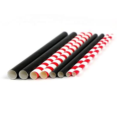 China 12mm Biodegradable Paper Straws for Bubble Tea Commercial Buyer Cafes and Coffee Shops for sale