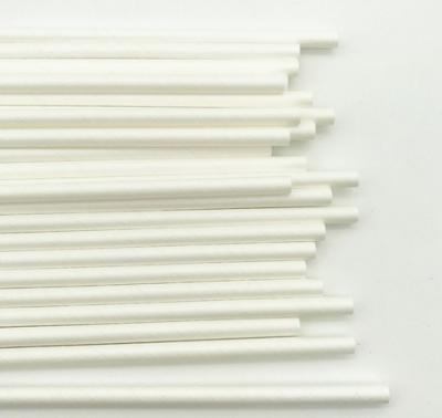 China 6mm Diameter Kraft Paper Sucker Straws for Lollipop Drinking Natural and Biodegradable for sale