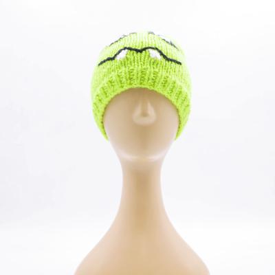 China JOINT Bulk High Quality Custom Made Hand - Woven Winter Children Kids Knitted Beanie Hat for sale