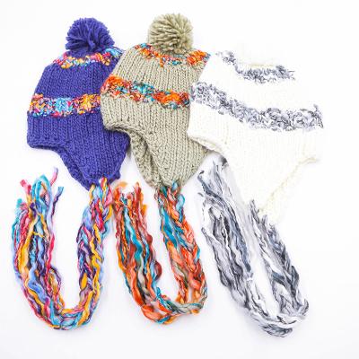 China Most Product Designer Hearing Protection COMMON Crochet Warm Winter Skin-Friendly Hats for sale