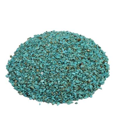 China Wholesale Natural Turquoise Crystal Chips Gravels For Decoration Healing Energh Gemstones From China for sale