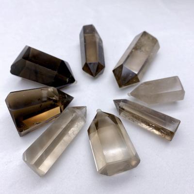 China China Hot Sale Meditation Energh Smokey Good Quality Natural Healing Quartz Crystals Heads Reiki Tower for sale