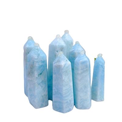 China China Hot Selling Good Quality Natural Meditation Energh Hemimorphite Healing Crystals Heads Reiki Tower for sale