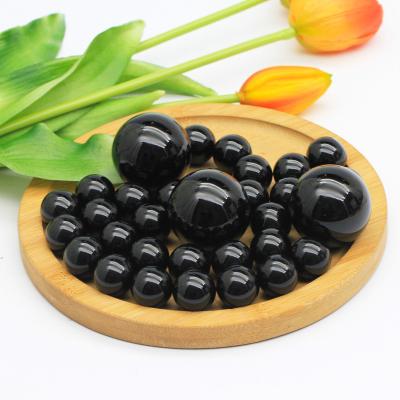 China China Hot Sales High Quality Natural Obsidian Healing Energy Polished Crystal Small Ball For Feng Shui Decoration for sale