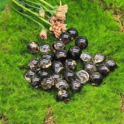 China Hot Sales China High Quality Fire and Ice Crackled Rainbow Smokey Quartz Small Ball For Feng Shui Decoration for sale