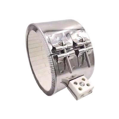 China Hotels Ceramic Electric Heater Band With Terminal Connectors Electric Extruder for sale