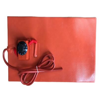 China The flexible silicone rubber for hotels 12v Heater Heating Pad With Adhesive for sale