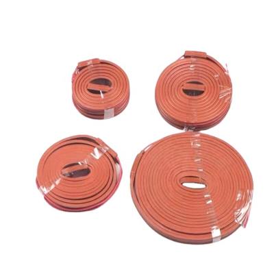 China Hotels Around 120v 1200mm Long Silicone Rubber Band Heater Strip Heater for sale