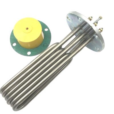 China Water / Oil Heater Electric Boiler Heating Element Steam Ironing Machine Heating Tube for sale