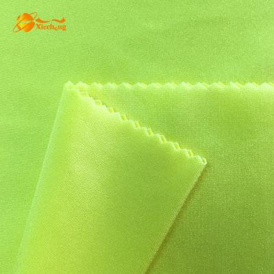 China Plain Spandex Fabric Product Type Luminous Lycra Fabric Swimwear for sale