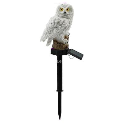 China Yard Garden Light Owl Decoration, Solar Owl Decoration Waterproof Led Stake Garden Light Owl Decoration for sale