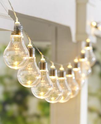 China Iridescent DECORATION LED Bulb String Lights for sale