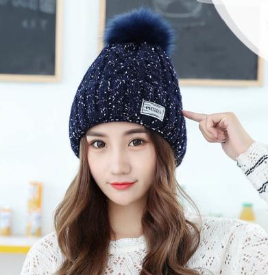 China 2021 New Picture Hat Fashion Keep Warm Knitted Hats Women Winter Hats for sale