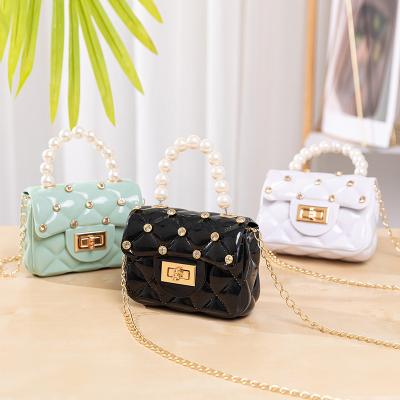 China 2021 new fashion mini women shoulder bag small jelly handbags for women for sale