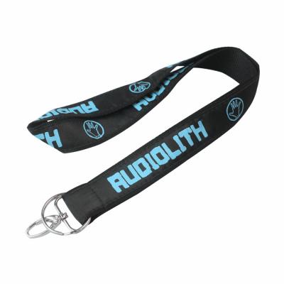 China Custom Polyester Lanyards With Custom Logo Jacquard Woven Lanyards for sale