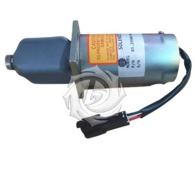 China Crawler Excavator Stop Solenoid For Doosan Daewoo Engine DE08 D1146 Stop Solenoid 65.25900-6006 30743-00068 for sale