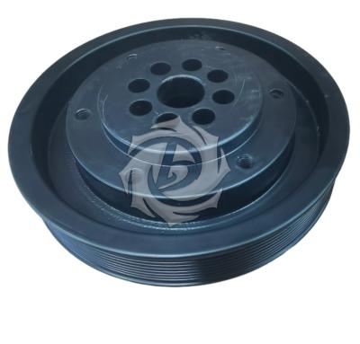 China Crawler Excavator Con Rod Bearing For Doosan Daewoo Engine D1146 DE08 V-Belt Pulley 65.02601-0168 for sale