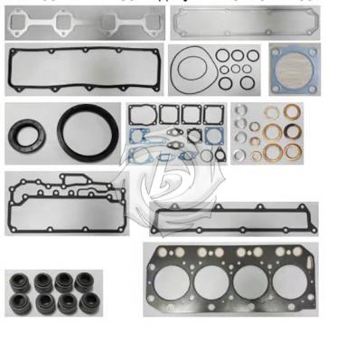 China Excavator overhaul gasket kit for yanmar 4TNE100 full engine gasket kit with head gasket for sale