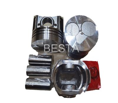 China Factory Sale Wholesale Crawler Excavator Engine Parts D722 PISTON KIT 16853-21050 FOR KUBOTA EXCAVATOR for sale