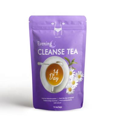 China Private Label Keto Decaf Decaffeinated Tea for Weight Loss Belly Fat and Colon Cleanse Evening Cleanse Tea for sale