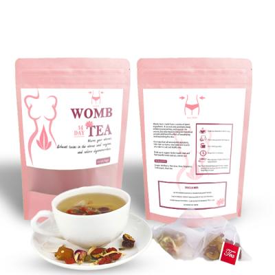 China OEM&ODM Decaffeinated Womb Wellness Tea Womb Detox Tea Private Label Womb Natural Herbal Tea for sale