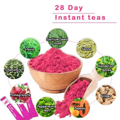 China Instant 28 Low Fat Simple Serve Tea Herbal Detox Tea Sachets Iaso Thin Layer Chromatography Tea Sachets for sale