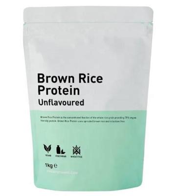 China Since Energy 100% Organic Factory Based Rice Protein Shake Powder Private Label for sale