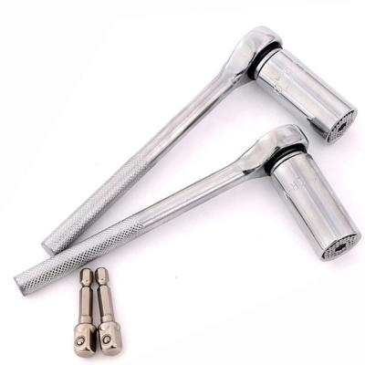 China Chrome Vanadium Direct Selling Electric Drill Connector Rod Chrome Vanadium Steel Universal Socket Wrench for sale