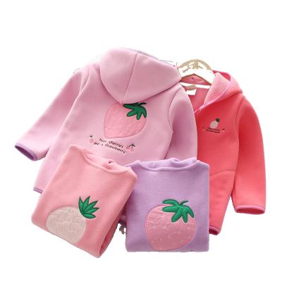 China Breathable Fleece Spring Baby Zipper Shirt Fleece And Autumn Hoodie Top Coat For Kids for sale