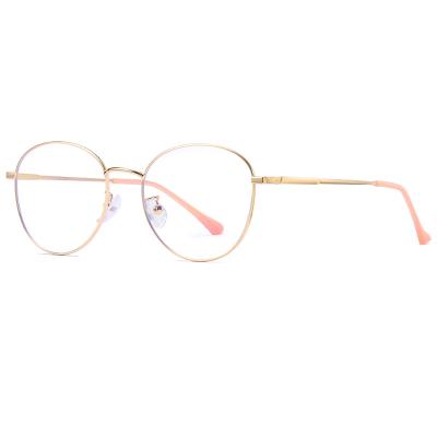 China For Reading Glasses Blue Ray Lights New 2021 Anti Glasses Frame Vintage Mens Womens Computer Eye Optical Glasses for sale