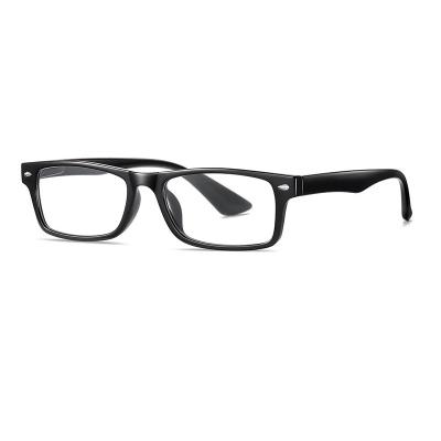 China New Reading Glasses Thin Square Frame Retro Blue Light Eye Glass For The Elderly for sale