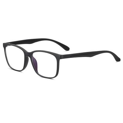 China For Reading Glasses Amazon Best Selling Anti Eyeglass TR Frame Retro Blue Men Women Square Computer Glasses for sale