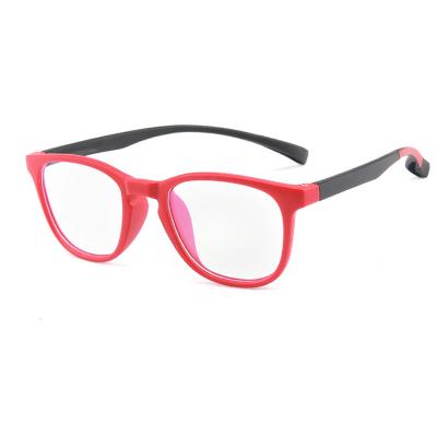 China Fashionable new boys and girls kids eyewear fashionable frames anti light blue glass ray for sale