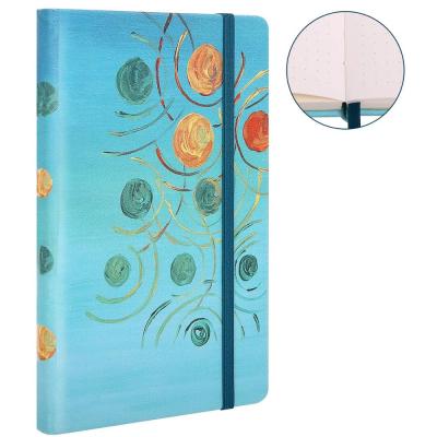 China Hardcover Backing School Deluxe Custom Hardcover A5 Full Color Printing Notebook for sale