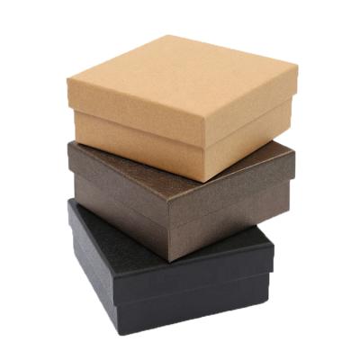 China Recyclable Kraft Paper Gift Packaging Gift Boxes Customized Brown Paper Boxes for sale