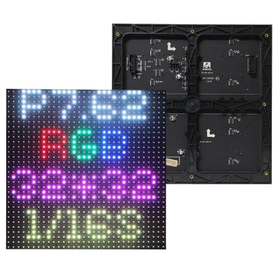 China P7.62 LED Screen Panel Module 244*244mm Indoor Full Color Scan 32*32pixels 1/16 SMD3528 RGB P7.62 LED Display Panel Module for sale