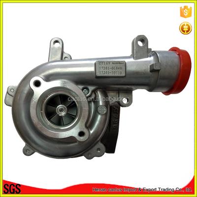 China diesel engine turbocharger 17201-0L040 1720130110 1kd-ftv turbo for toyot.a 1kd engine standard for sale