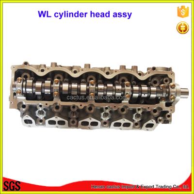 China Casting Aluminum Alloy/Iron Cplane Complete Engine Cylinder Head Assy For Mazda MPV/B2500 Or Ford Ranger 1998 - 2499cc for sale