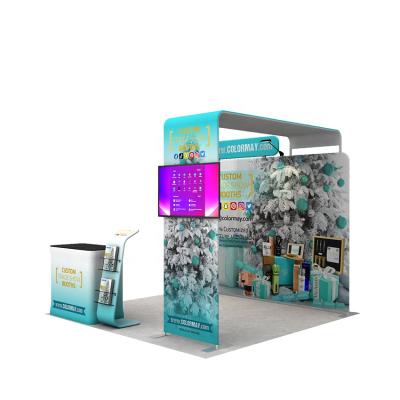 China Advertising Outdoor Trade Show Booth Exhibition Booth Props for sale