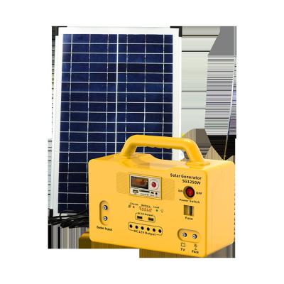 China High Quality Reasonable Price Portable Home Solar Workstation Solar Power Led Lighting System 30W Outdoor for sale