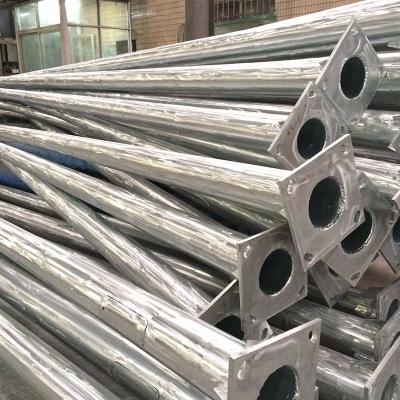 China Street galvanized steel road lighting pole price 4m, 5m, 6m, 8m, 10m, 12m heigh for sale