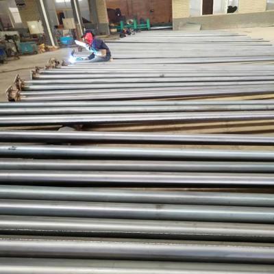 China Square Manufactures 5m 8m 12m Q535 Galvanized Metal Pole For Lighting / Ornamental Lighting Pole for sale