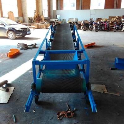 China Heavy Duty Oil Sand Gravel Cement Fertilizer Belt Conveyor for sale