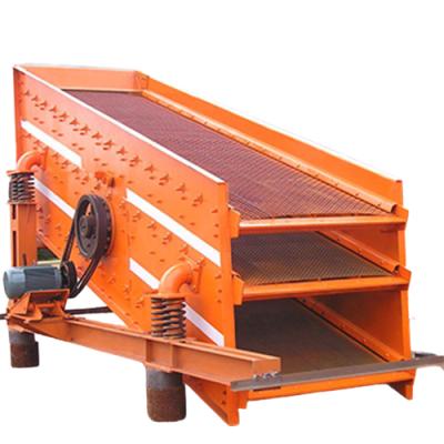 China Ore Sand Vibrating Screen Machine / Gold Filtering Equipment Vibrating Screen for sale